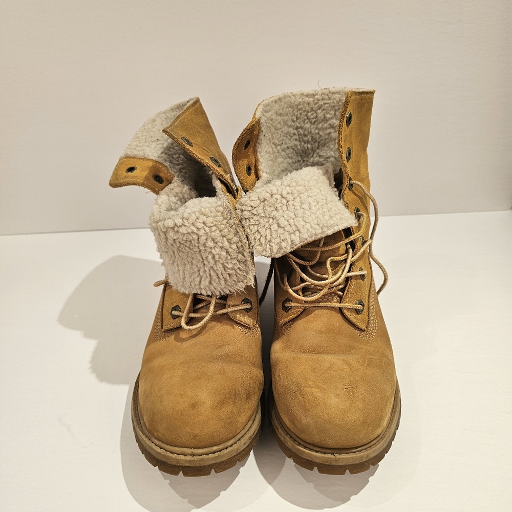 Timberland camel waterproof ankle boots size 8.5M US women